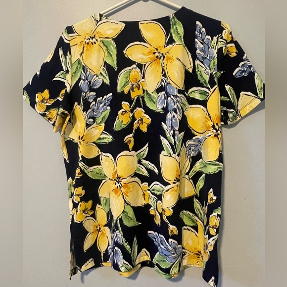 Alfred Dunner Floral Top - Picture 3 of 3
